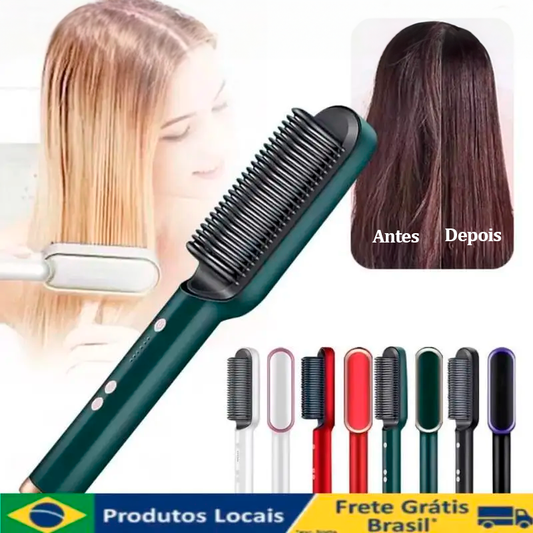 5-in-1 Professional Hair Straightening Brush