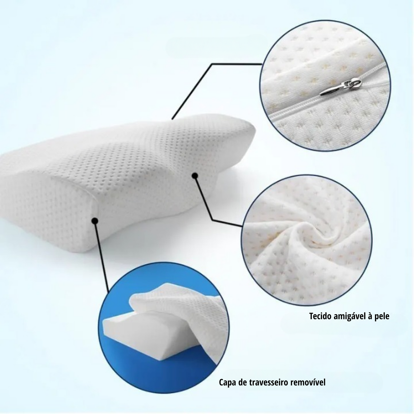 Orthopedic Memory Foam Pillow