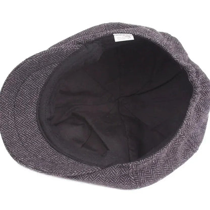 Peaky Blinders Style Octagonal Cap