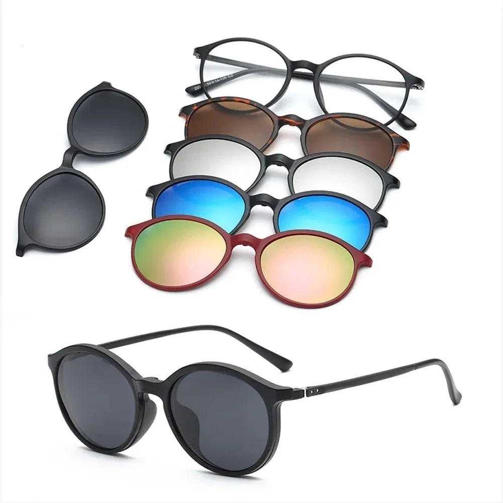 Magnetic 5-in-1 Sunglasses