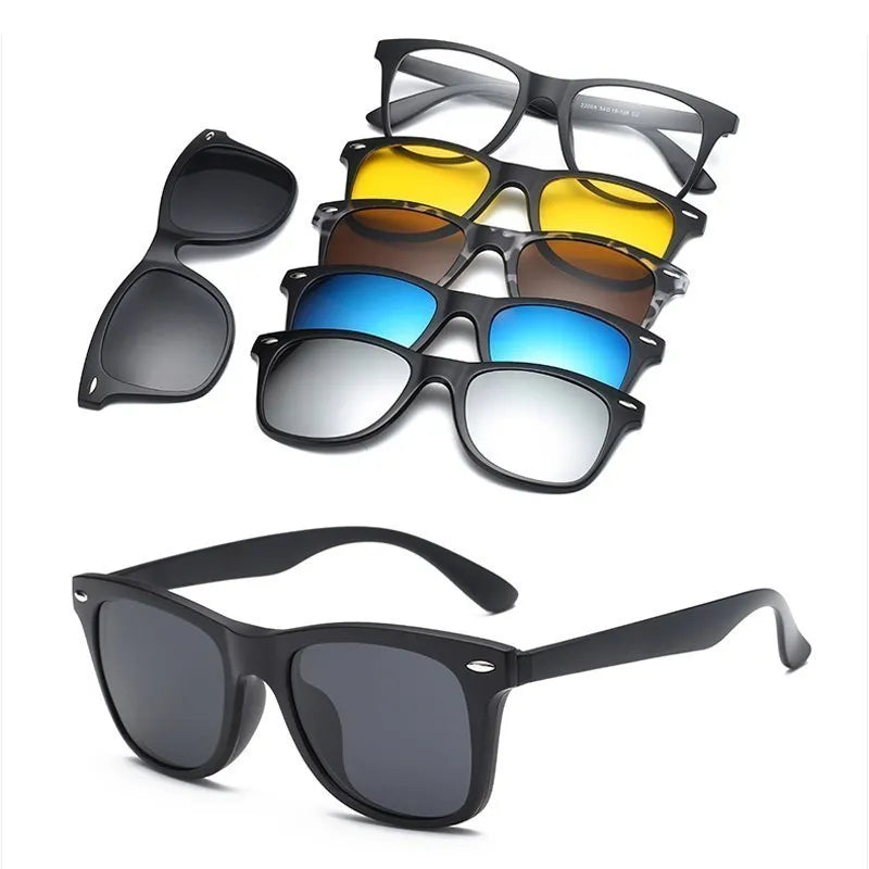 Magnetic 5-in-1 Sunglasses