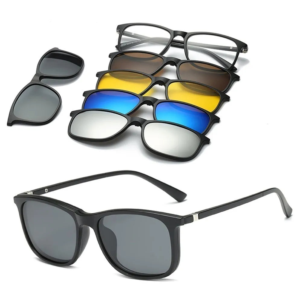 Magnetic 5-in-1 Sunglasses