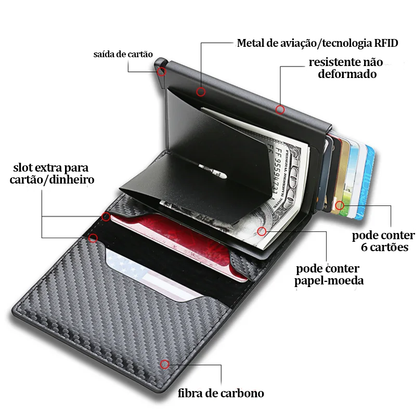 Anti-Theft Slim Wallet